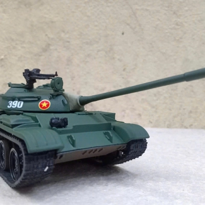 ​Mô hình xe TANK T-59B - 390 Việt Nam tỷ lệ 1:43