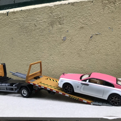 Mô hình xe tải Thớt cứu hộ tỷ lệ 1:24