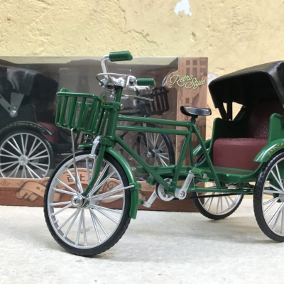 Mô hình xe Đạp lôi cổ tỷ lệ 1:10