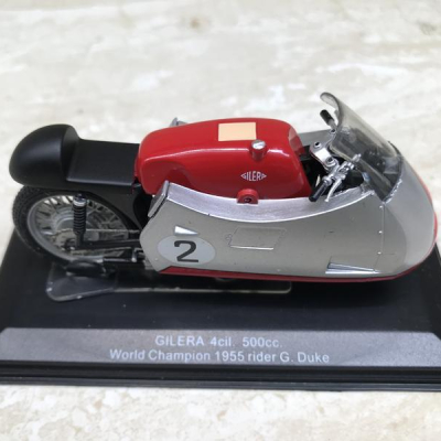 Mô hình xe mô tô cổ GILERA 4cil. 500cc tỷ lệ 1:22