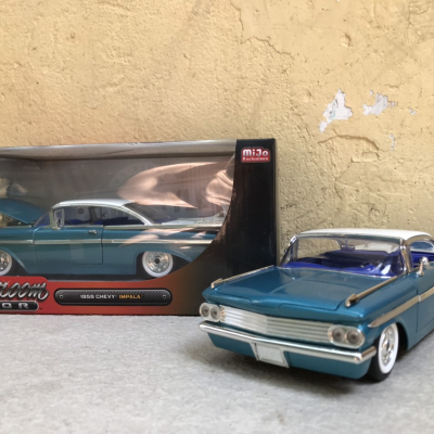 Mô hình xe cổ Chevy IMPALA 1959 tỷ lệ 1:24