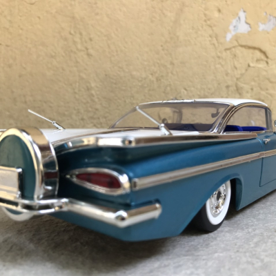 Mô hình xe cổ Chevy IMPALA 1959 tỷ lệ 1:24