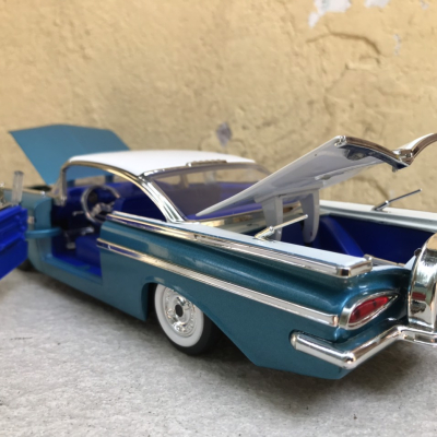 Mô hình xe cổ Chevy IMPALA 1959 tỷ lệ 1:24