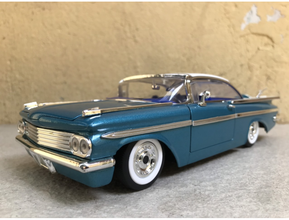 Mô hình xe cổ Chevy IMPALA 1959 tỷ lệ 1:24