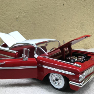 Mô hình xe cổ Chevy IMPALA 1959 tỷ lệ 1:24
