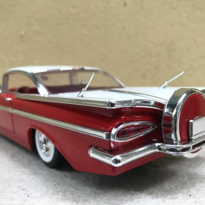Mô hình xe cổ Chevy IMPALA 1959 tỷ lệ 1:24