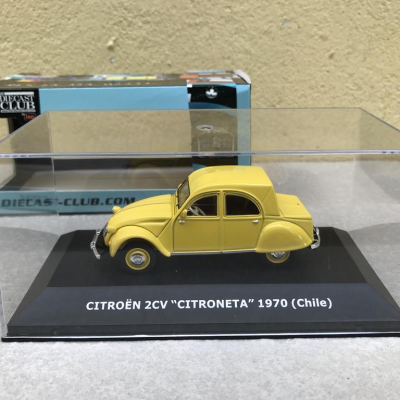 Mô hình xe cổ Citroen 2CV tỷ lệ 1:43