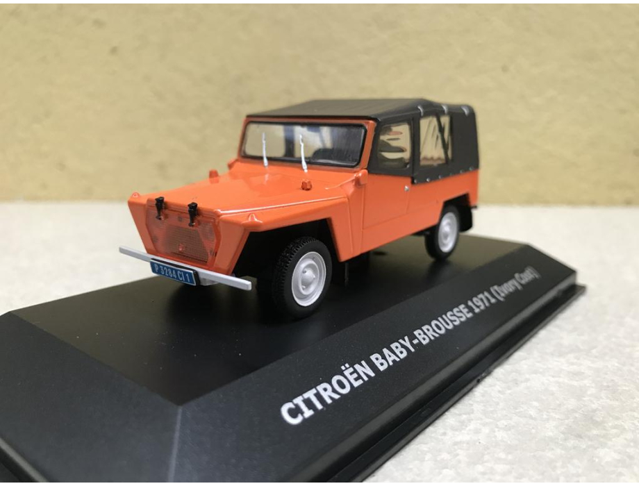Mô hình xe cổ Citroen BABY BROUSSE 1971 tỷ lệ 1:43