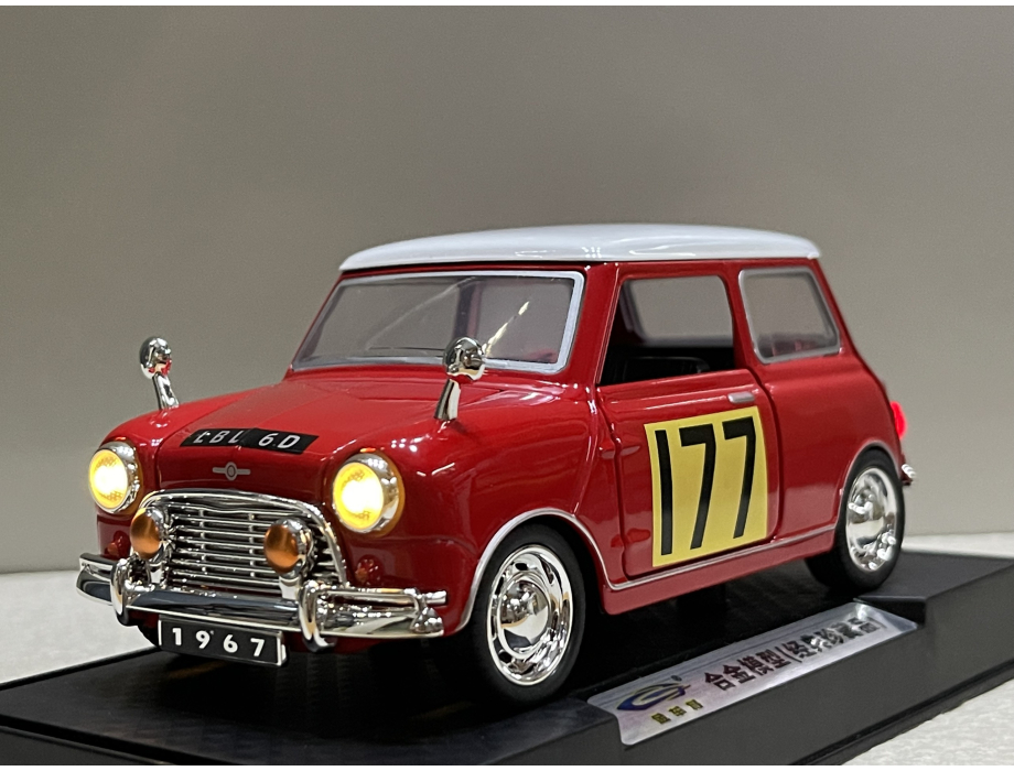 ​Mô hình xe Morris Mini Cooper 1967 tỷ lệ 1:32