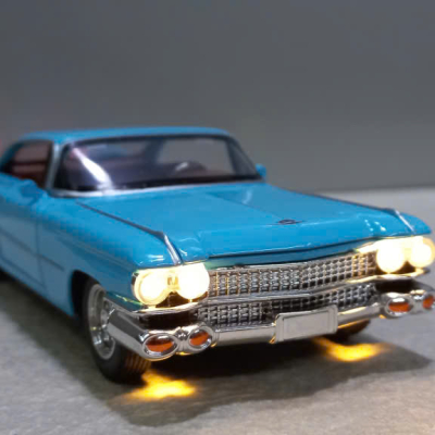 ​Mô hình xe ô tô Cổ CADILLAC Eldorado Brougham 1959 tỷ lệ 1:32