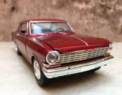 Mô hình xe ô tô cổ Chevy Nova SS 1964 tỷ lệ 1:24