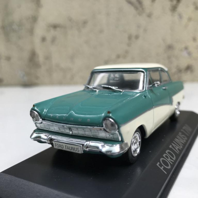 Mo hình xe ô tô cổ FORD TAUNUS 17M tỷ lệ 1:43