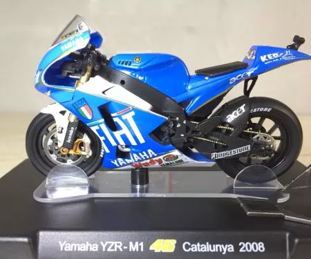 ​​Mô hình đồ chơi xe Moto Yamaha YZR M1 Catalunya  2008